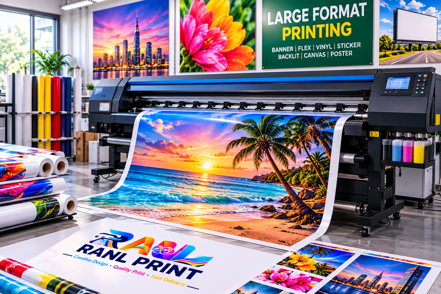Large format printer