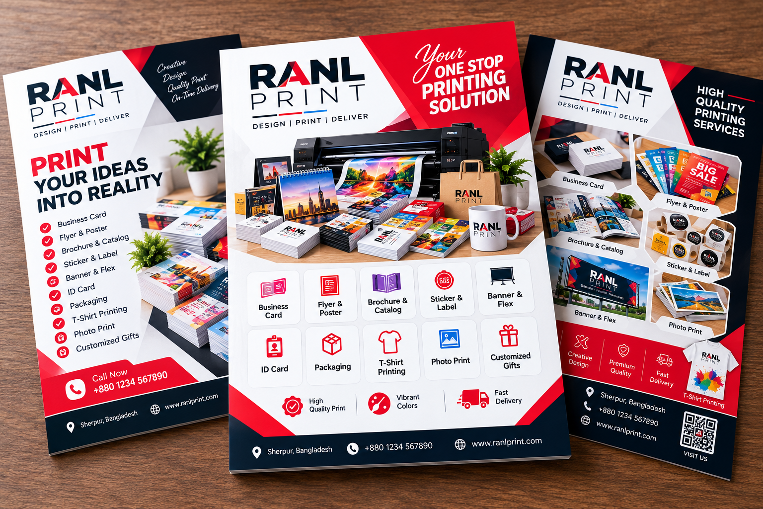 Flyer work
